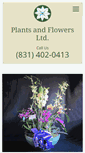 Mobile Screenshot of plantsandflowersltd.com